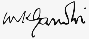 Gandi Signature - Gandhi Signature #2318324