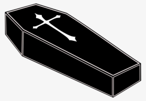 Cartoon Coffin Png - Coffin Drawing #2318591