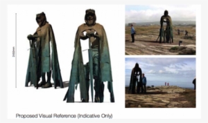 Proposed King Arthur Statue, Tintagel Headland - King Arthur's Statue At Tintagel #2318636