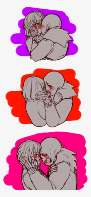 2 - Frisk And Sans Kiss #2319401
