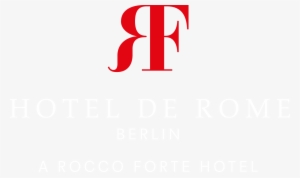 Rfh Hotel De Rome Arfh Red Icon White Text - Graphic Design #2320255