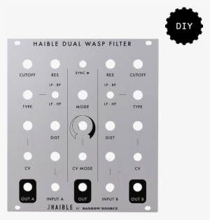 Haible Dual Wasp Filter Partial Diy Kit - Doepfer A-124 Wasp Filter #2320483