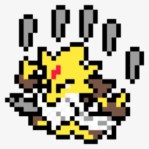 Mega Alakazam - Mega Alakazam Pixel Art #2320651