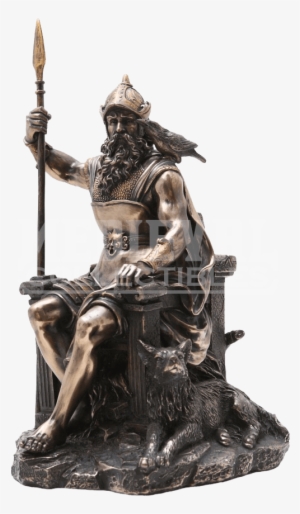 Seated Odin Statue - Odin Statue #2320760