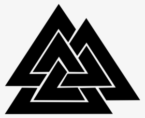 Odin Valknut Runes Symbol Old Norse - Valknut Symbol #2320867