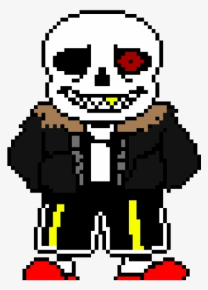 Sans Eye Glow - Sans Pixel Art - Free Transparent PNG Download - PNGkey