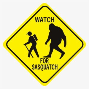 Sasquatch Watch For Sasquatch Diamond - Dead End Clip Art #2321205