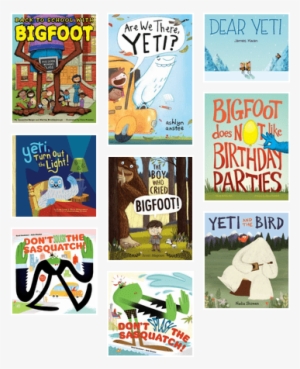 Sasquatch & Yeti Picture Books - Bigfoot Does Not Like Birthday Parties By Eric Ode #2321726
