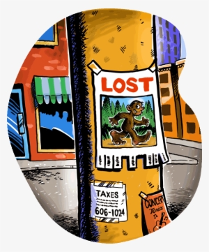 Sasquatch - Cartoon #2321755