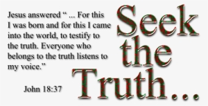 Seek The Truth 800px - Seek The Truth #2321922