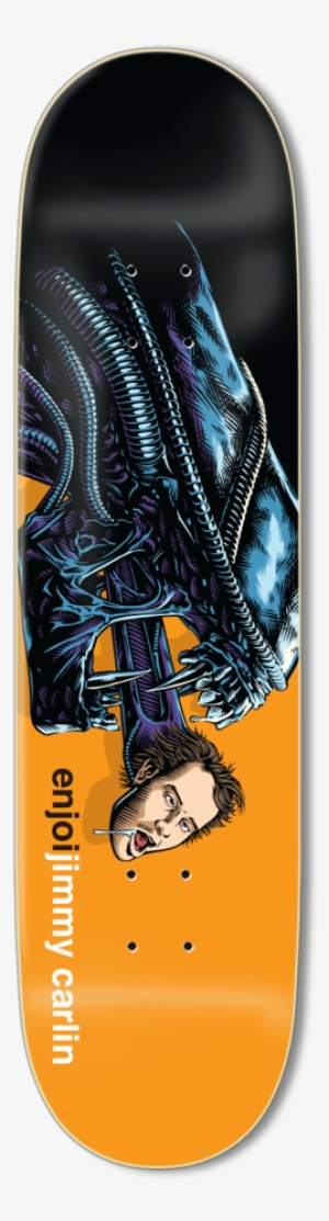 3b5d53c47a943083 Newcomp Carlisn - Enjoi Carlin Alien Skate Deck Black Orange 8.4 R7 W/ #2322583