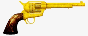 Gold Revolver Png - Samuel Colt #2323132