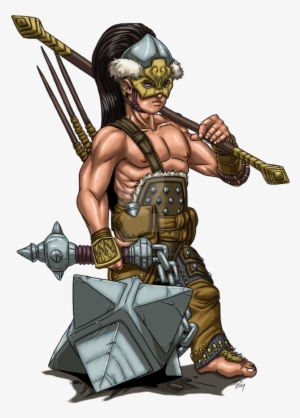 Halfling Barbarian By Prodigyduck On Deviantart - Halfling Barbarian Dnd #2323468