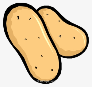 Potatoes Royalty Free Vector Clip Art Illustration - Kartoffeln #2324055