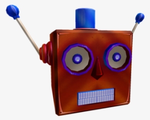 Red Retro Robot Head - Portable Network Graphics #2324381