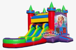 Kings Barbie Water Slide Rental Navarre, Gulf Breeze, - Infalatables Png #2325036
