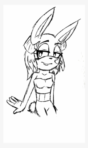 Nonshaded Sketch Of Rikki The Succubus - Drawing #2325038