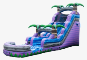 18ft Purple Crush Water Slide - Water #2325092