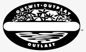 Survivor Logo Black And White - Mattel Survivor Outwit Outlast Game #2325176