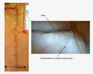 Example Of Condensation - Condensation In Basement Insulation #2325715