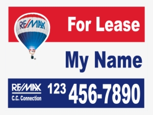 Rider Catalogue 18 X 24 Yard Sign For Lease Catalog - Remax For Lease Sign #2326058