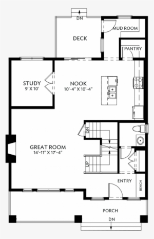 Main Floor Floorplan - Diagram #2326712