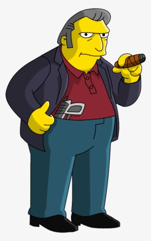 Fat Tony Tapped Out Artwork - Fat Tony Simpsons #2327364
