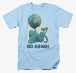 Go Green Gumby T-shirt - Bettie Page Shirt #2328068