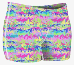 “summer Melt Ice” Shorts - Oracal 651 Patterned Vinyl - ;summer Melt Ice” #2328806