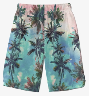Palm Sunset Shorts - Board Short #2328830