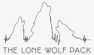 The Lone Wolf Pack-01 4961x V=1525894201 - Line Art #2328942
