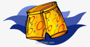 Swimming Trunks - Badehose Clipart #2329100