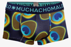 Men Trunk Proud As A Peacock - Muchachomalo Men Tight Swimshort #2329168