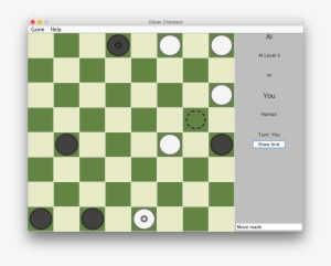 To Create An Interactive Checkers Game With A Playable - Dama Juego De Mesa #2329803