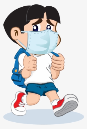 Vessels Were Clinging, Tiny People Were Running Around, - Sick People Cartoon Png #2329942