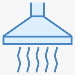 This Is A Picture Of An Oven Vent Coming From The Ceiling - Vector Graphics #2330009