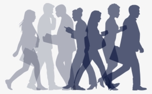 Just Over A Third Of All Respondents Reported That - Silhouette #2330489