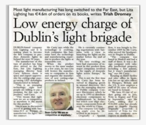 Most Light Manufacturing Has Long Switched To The Far - Linn Energy #2331151