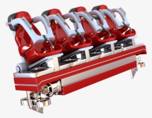 Realistic Roller Coaster Seat 3d Model Obj Mtl Fbx - Wavefront .obj File #2331269