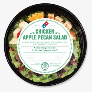 Domino's Pizza Is Rolling Out A Line Of Salads Created - Chicken Apple Pecan Dominos #2331295