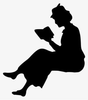 This Free Icons Png Design Of Lady Reading 2 #2331561