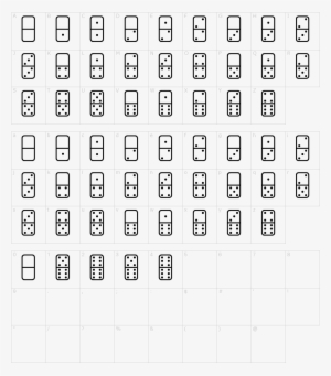 Dominos Font - Number #2331628