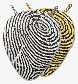 Guitar Pick Fingerprint Pendant Cremation Jewelry #2331773