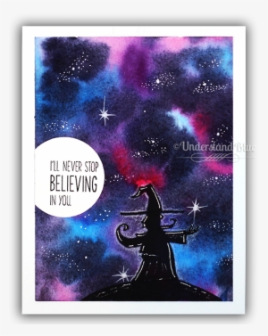 Magical Day Illuminated Silhouette Card By Understand - Tree #2332811