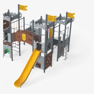 New Kompan Castle Playground Range Fit For Kings And - Playground Slide #2334547