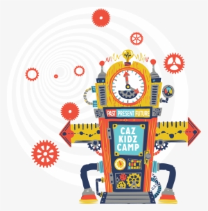 Png Free Kidz Kamp Week Kidzkamp - Time Machine Kids #2335067