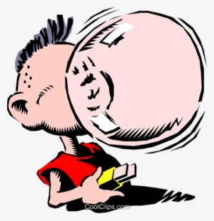 Cartoon Boy With Bubblegum #2335883