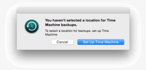 Setup Time Machine - Time Machine #2336078