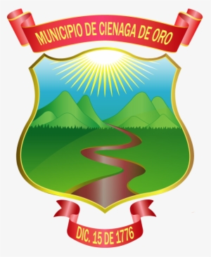 File - Escudocdeoro - Bandera De Cienaga De Oro #2336316