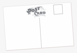 Picture Transparent Stock Card Drawing Postcard - Vintage Postcard Template #2336479